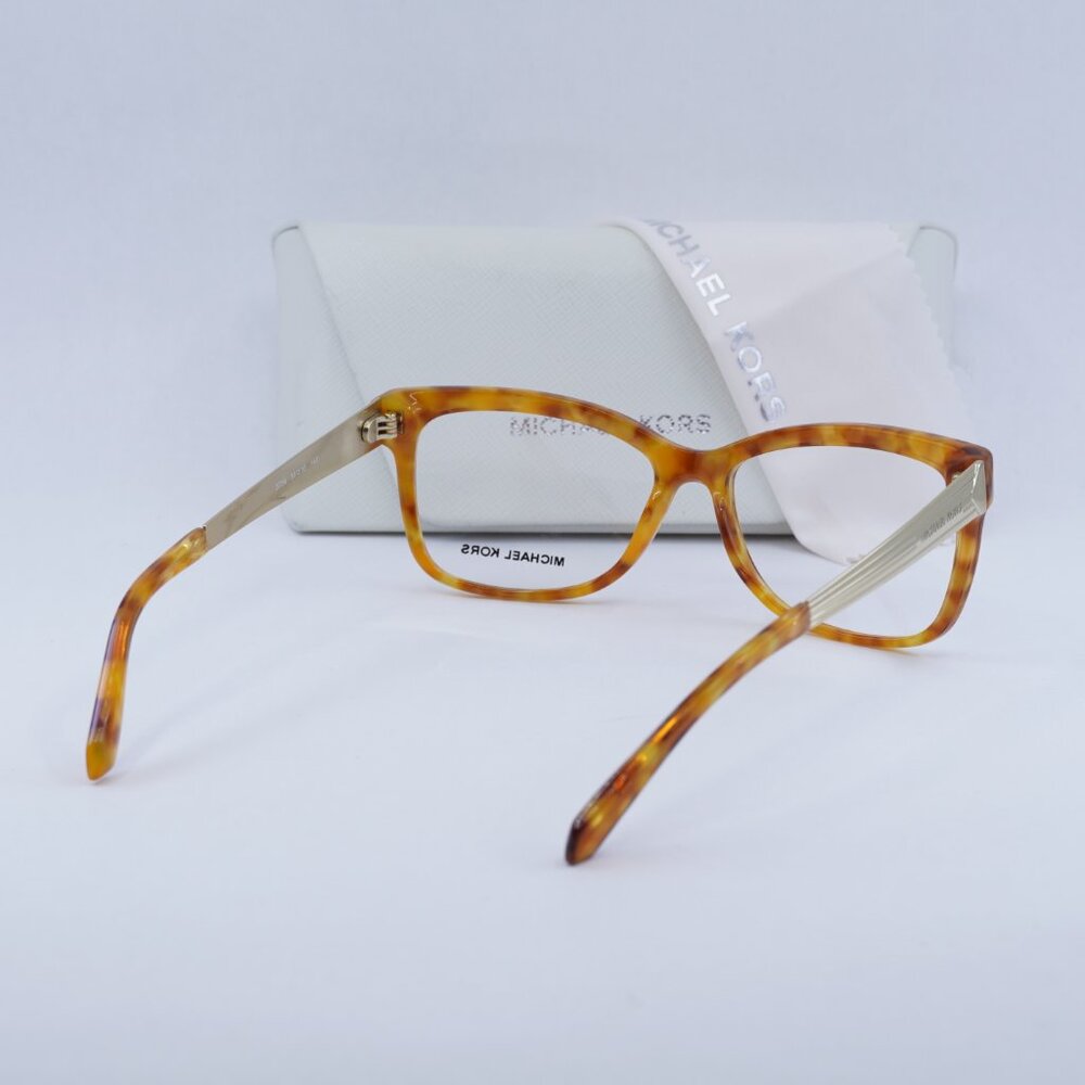 Michael Kors MK4064 3734 Eyeglasses - Havana Frame 55mm - Picture 11 of 11